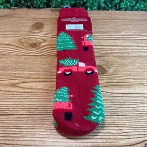 New Wonder Shop Mens 6-12  Christmas Socks  Super Soft Crew Socks  Tree Truck